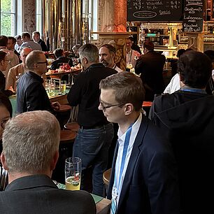 Networking at the Evening Event of Automotive Software Strategies Conference