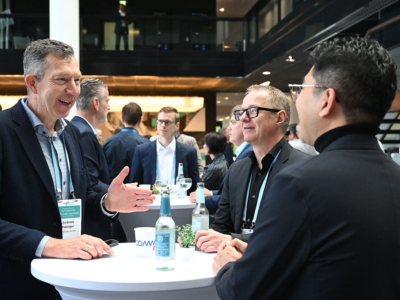 Technical discussions among participants at the Automotive Software Strategies Conference