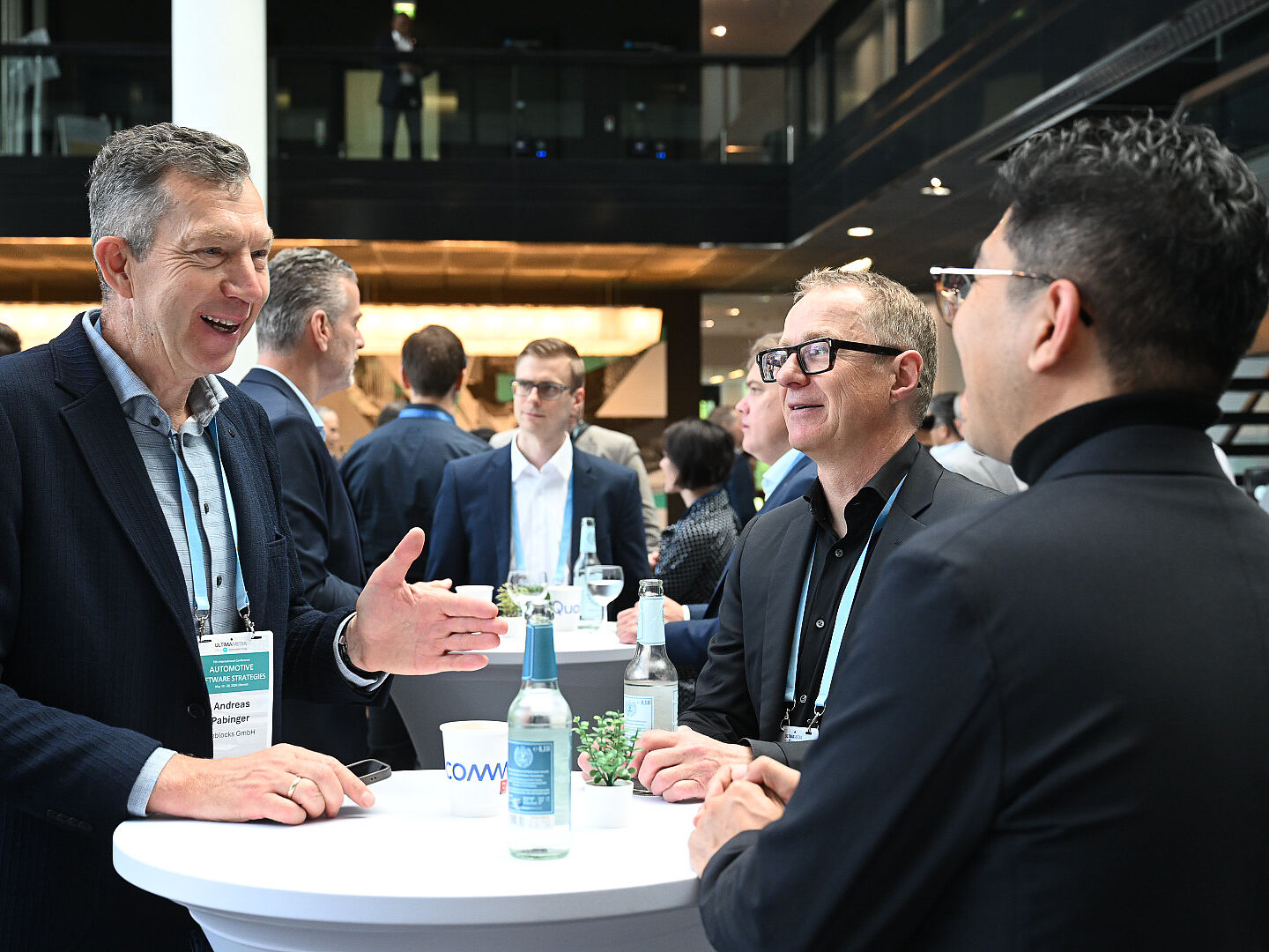 Technical discussions among participants at the Automotive Software Strategies Conference