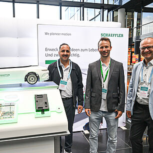Exhibitor Schaeffler at the Automotive Software Strategies Conference in Munich
